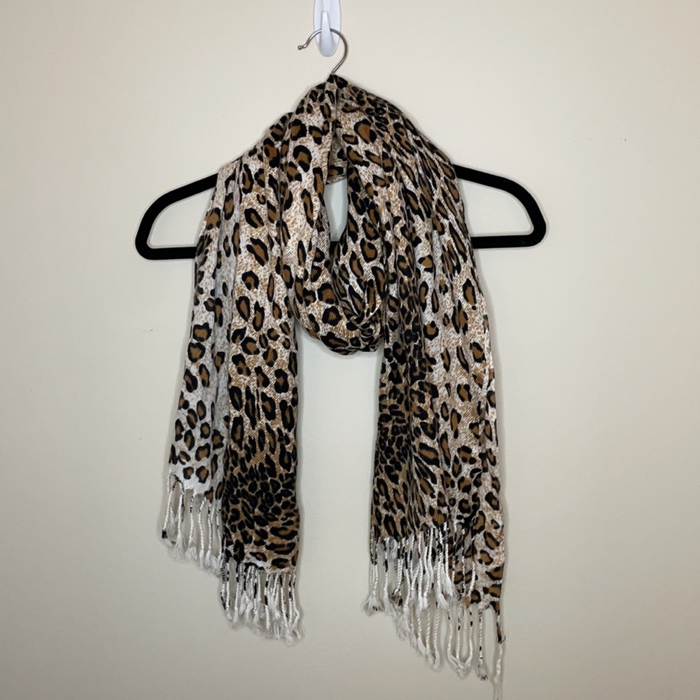 Cheetah Print Scarf